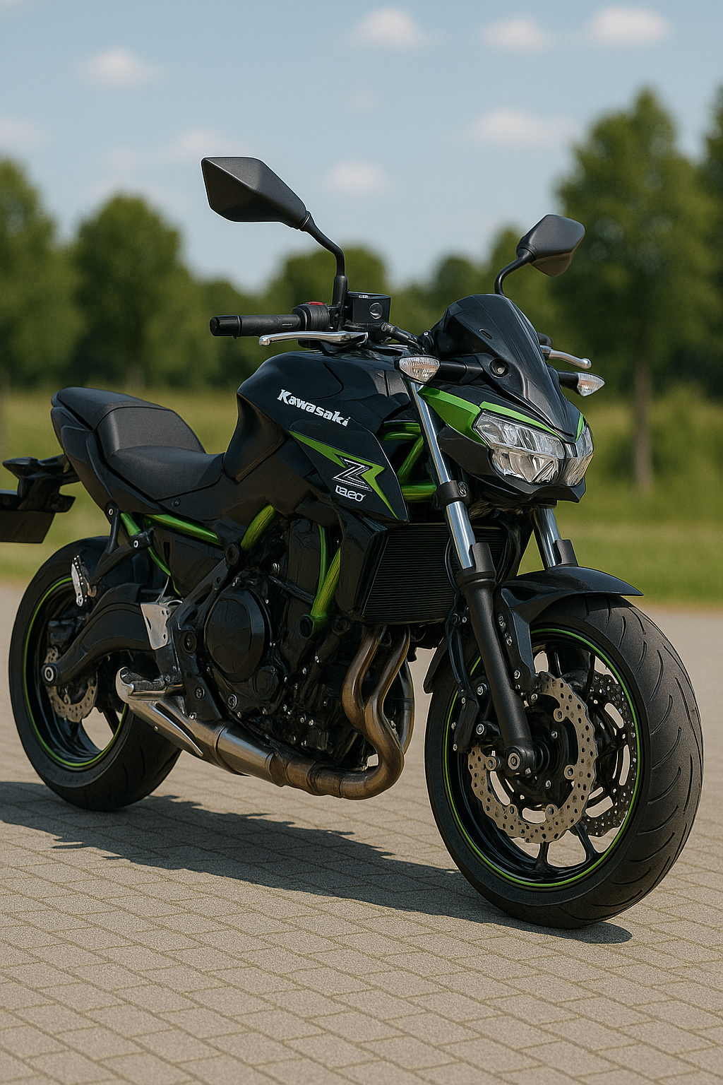 Kawasaki Z650 für Klasse A